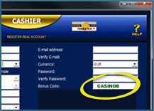 Europe Casino Bonus Code